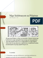 Sept.21 Mga Selebrasyon Sa Pilipinas