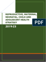 Reproductive Maternal Neonatal Child and Adolescent Health Strategy 2019 2023