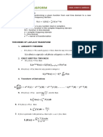 Laplace Transform