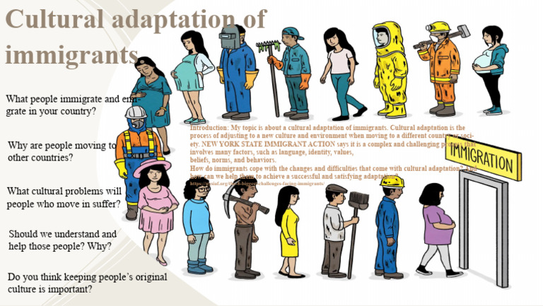 260 - Group Discussion - Cultural Adaptation of Immigrants | PDF