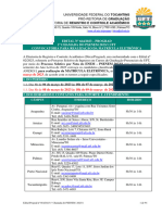 Edital Prograd nº 664_2022 Convocatória para Matrícula 1ª Chamada PSENEM 2023_1 R