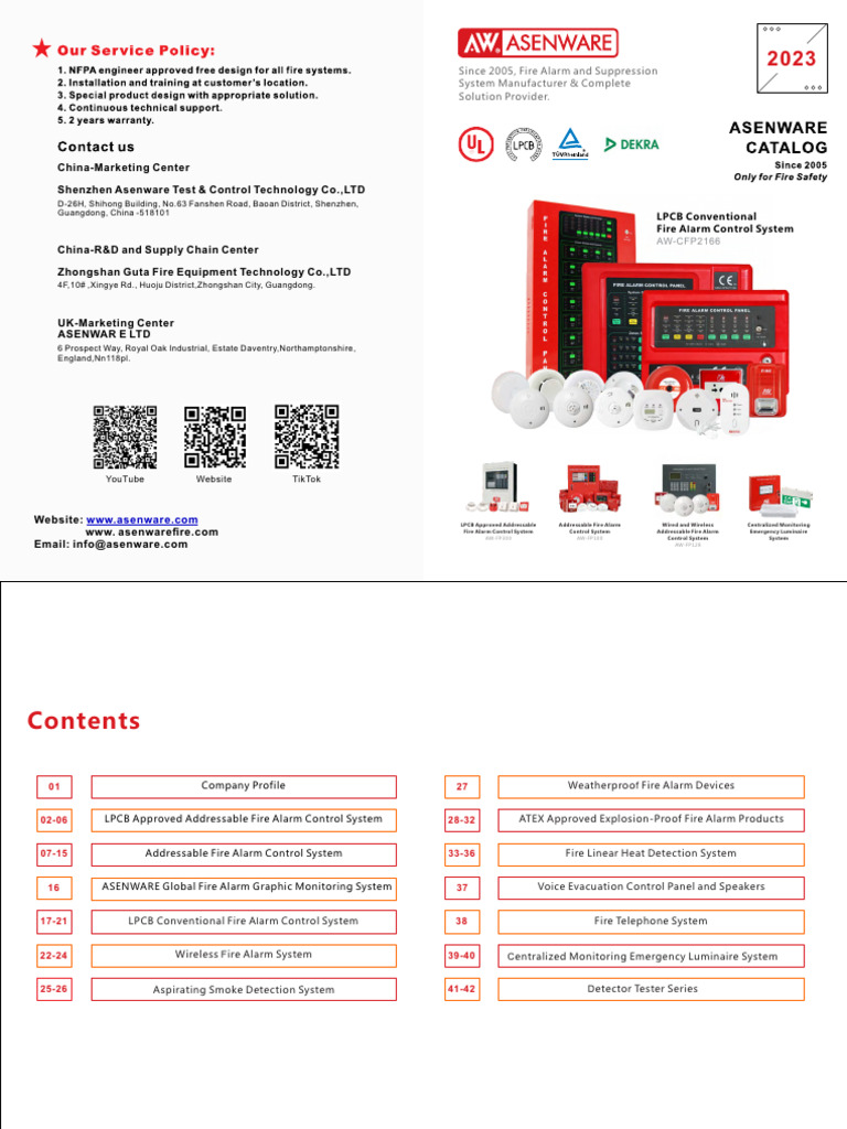 Asenware Catalogue | PDF | Security Alarm | Electrical Engineering