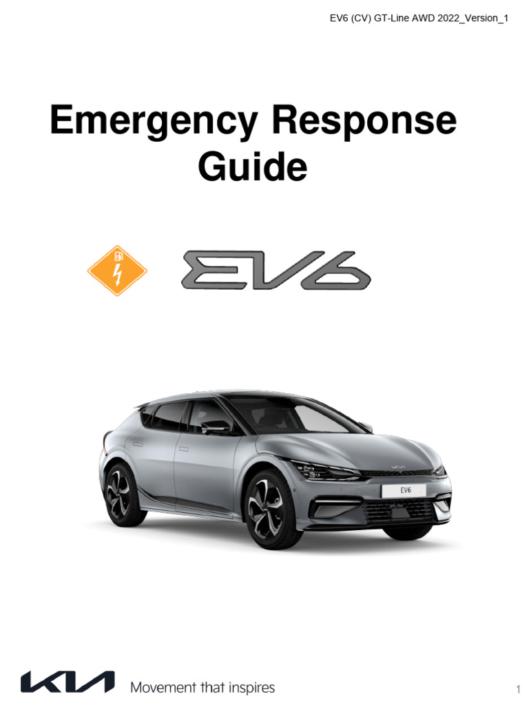 ERG (QR Code EV6) | PDF | Airbag | Power Inverter