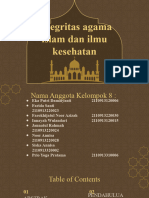 Integritas Agama Islam Dan Ilmu Kesehatan