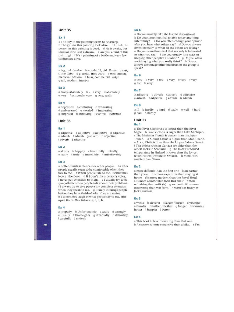 Adjectives 2 | PDF
