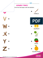 Match-alphabet-fruits-u to z