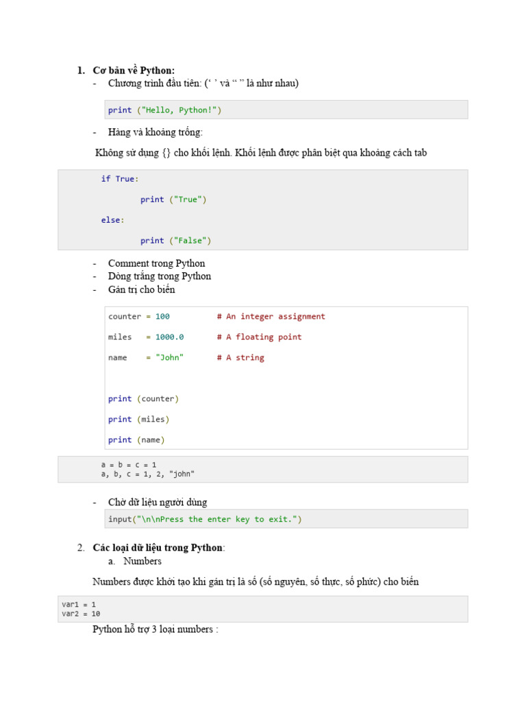 Python Learning | PDF