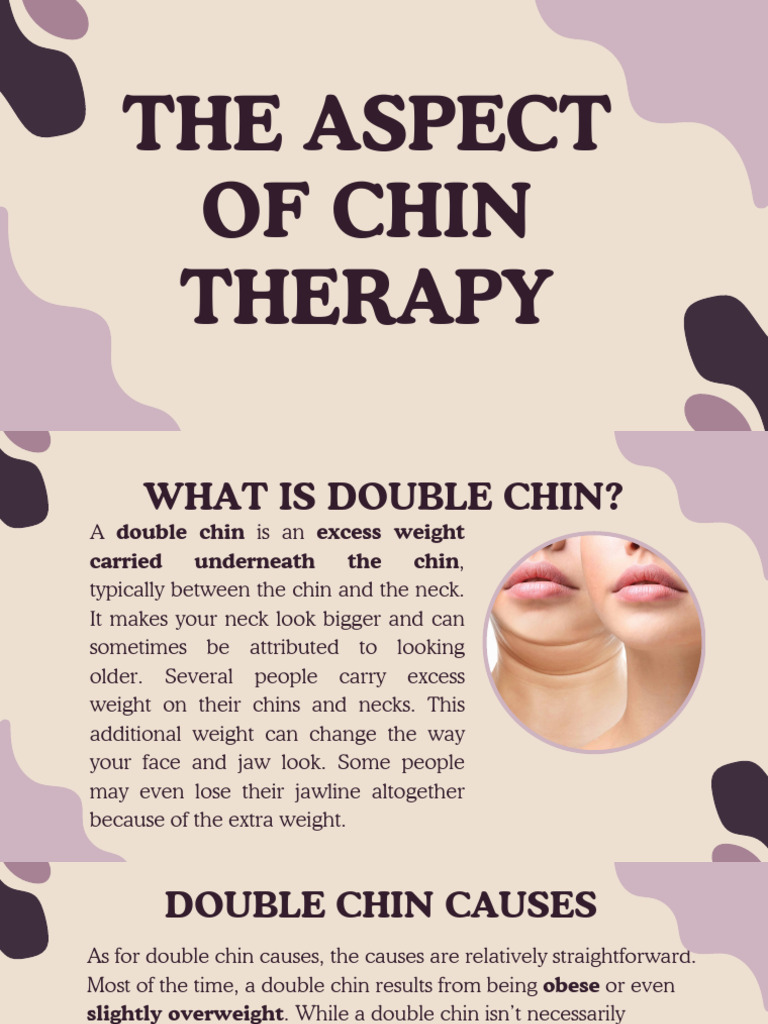 Double Chin Causes and Treatments Guide | PDF | Obesity | Overweight