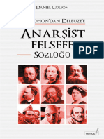 1221 Anarshist Felsefe Sozlugu Prudondan Deleuze Daniel Colson Chev Ishiq Erguden 2003 939s