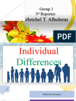 3. Individual Differences-Metchel Alboleras