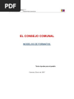 CONSEJO COMUNAL FORMATO MODELO EJEMPLO CARTA AVAL