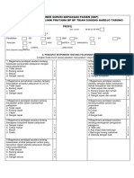 Kusioner Survei Kepuasan Pasien