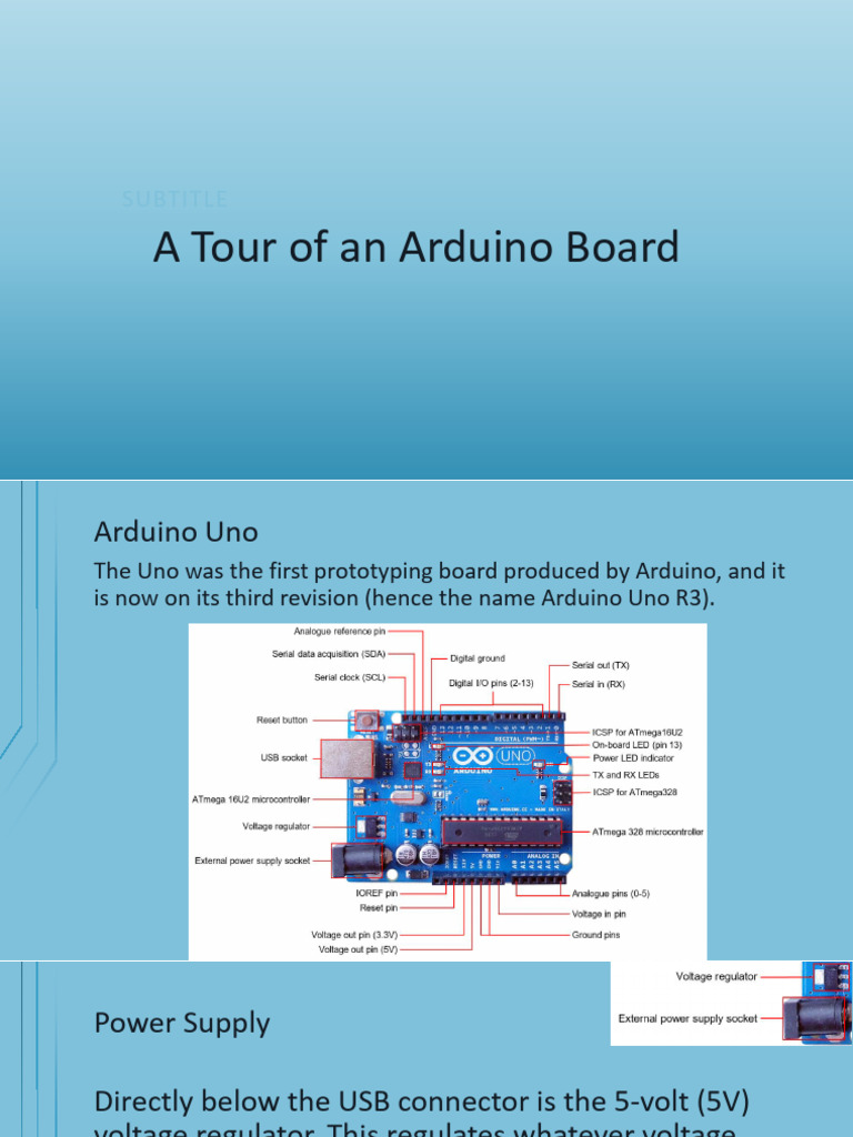 A-Tour-of-an-Arduino-Board | PDF | Microcontroller | Computer Architecture