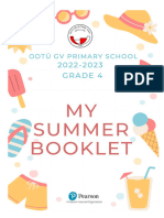 2022-2023 Grade 4 - Summer Booklet