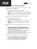 CCNA3 Chap2 Practice Test Answers