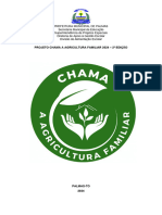 Projeto Chama A Agricultura Familiar 2024 PDF