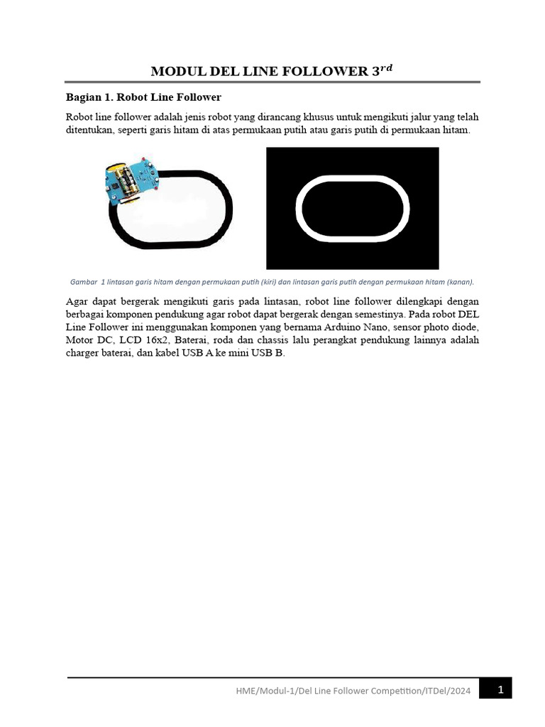 Panduan Robot Line Follower 2024 | PDF | Komputer