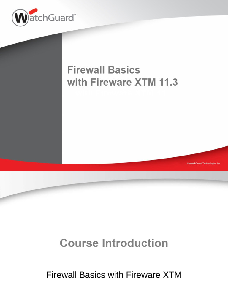 Curated visual reference: Gallery Detail: Firewall Basics With Fireware Xtm Pdf Ip Address