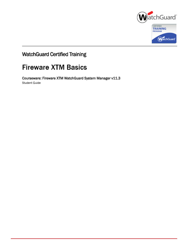 Firewarebasics v11 3 pdf proxy server web server