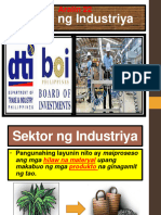 Aralin 22 Sektor NG Industriya