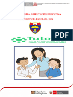 PLAN DE TUTORÍA, de aula