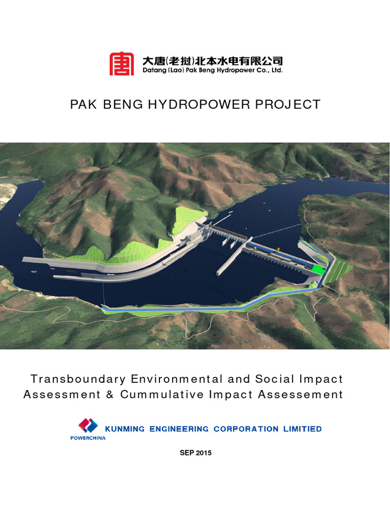 Pak Beng Hydropower Project Impact Assessment | PDF | Mekong | Earth ...