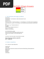 RHCSA Exam Questions and Answers 2023 | PDF | Superuser | Data Management