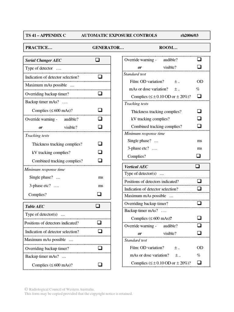 Workbook 4 2006 Test Report Form Appendix C | PDF