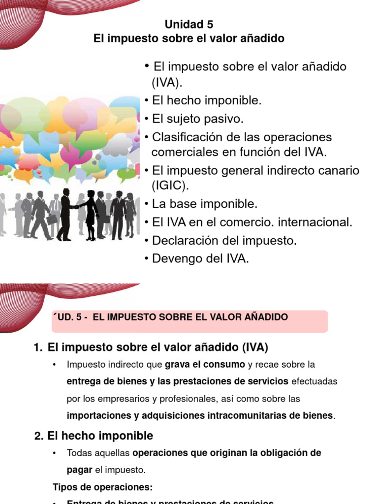 Guía del IVA para Empresarios y Profesionales | PDF | Impuesto al valor ...