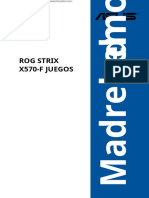 Manual Placa Base ASUS Rog Strix x570-f Gaming Español