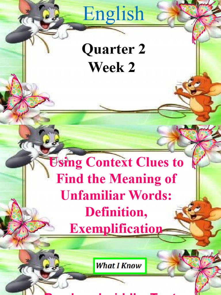 Context Clues for Vocabulary Skills | PDF | Berry | Cupcake
