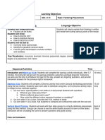 Algebra 3 18 Lesson Plan