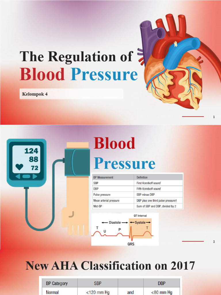 Blood Pressure Regulation Overview | PDF | Cardiovascular System ...