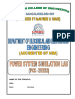 Lab Manual - PSS Lab (21EE62)