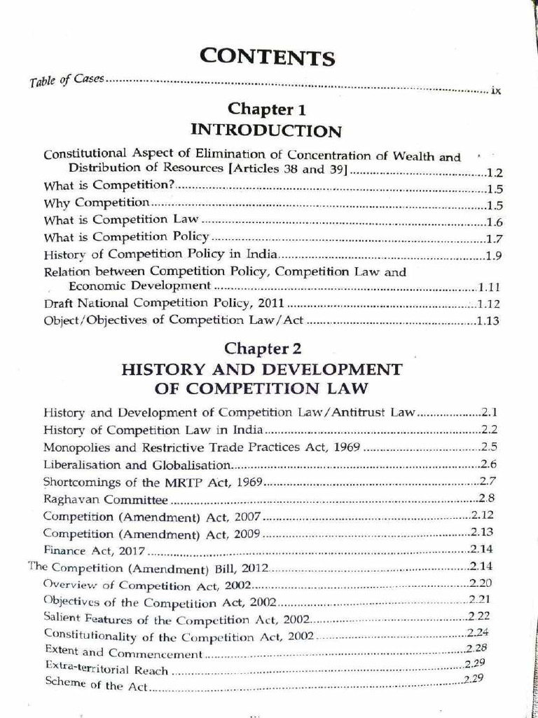 Overview of Competition Law in India | PDF | Competition Law | Economies