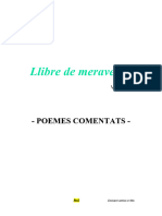 POEMES COMENTATS - Llibre de Meravelles