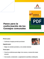 Pasos Para La Conformación de Los CC