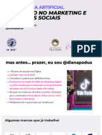 Palestra Diana Pádua - O impacto da IA no Marketing e nas Redes Sociais - Universidade Vila Velha (UVV) - 2024