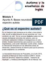 Módulo 1 - Apunte A_ Bases Neurobiológicas Del Espectro Autista