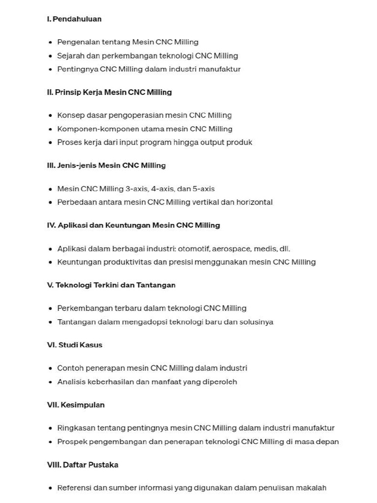 Mesin Cnc Milling Pdf