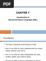 Topic 7 SQL