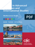 Master in Advanced European and International Studies