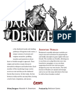 Monster Statblocks - Dark Denizens