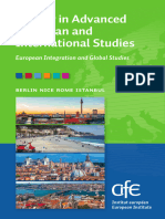 Master in Advanced European and International Studies