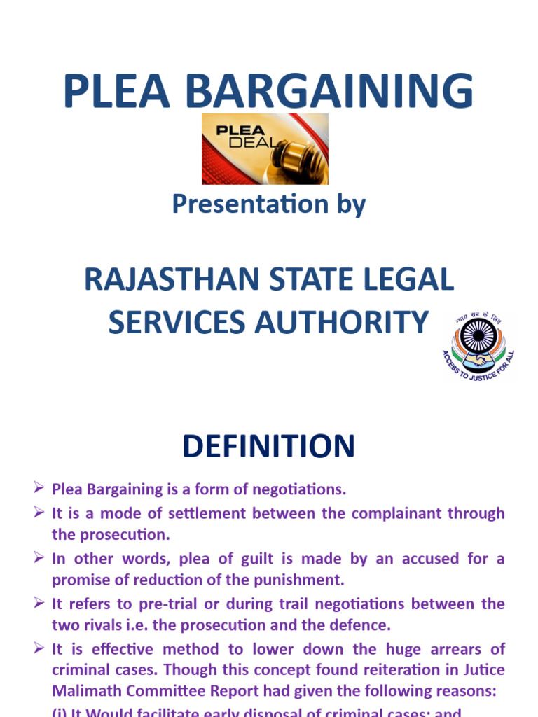 Understanding Plea Bargaining in Law | PDF | Plea Bargain | Plea