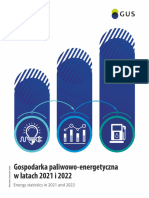 Gospodarka Paliwowo-Energetyczna W Latach 2021-2022. Publikacja W Formacie PDF