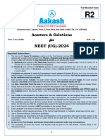 Answers&Solutions NEET-2024 (Code-R2) FINAL