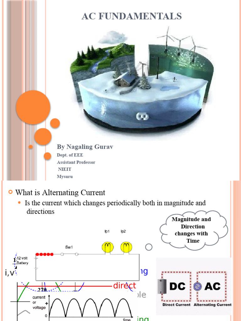 AC Fundamentals and Applications Guide | PDF | Root Mean Square ...