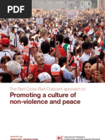 Download Promoting a culture of non-violence and peace by International Federation of Red Cross Red Crescent Societies IFRC SN73023759 doc pdf