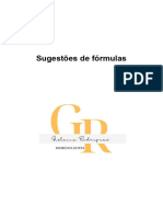 Sugestão de Formulas Laviaan 2.0